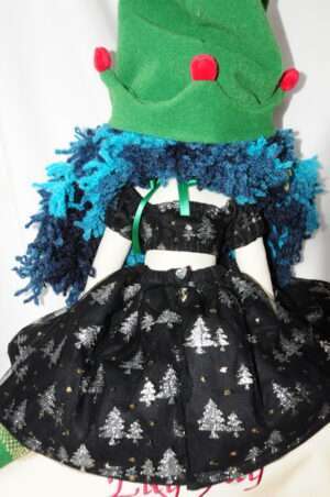 Tierra Christmas Rag Doll