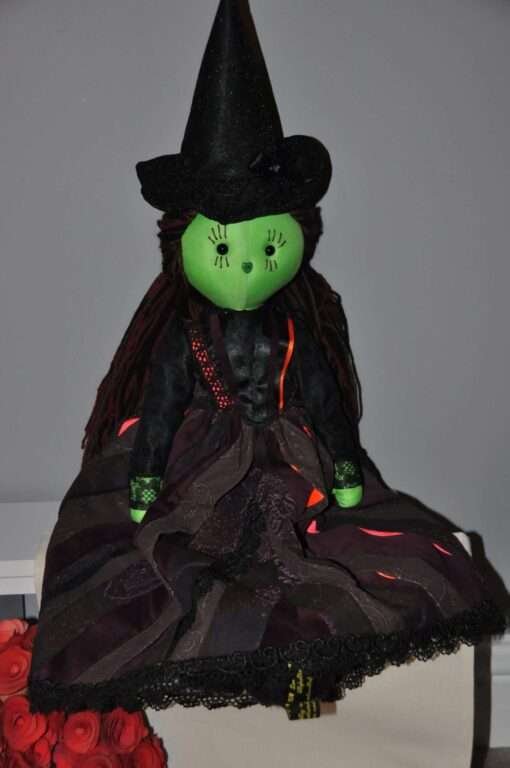 Elphaba Rag Doll by Love Ellybelly