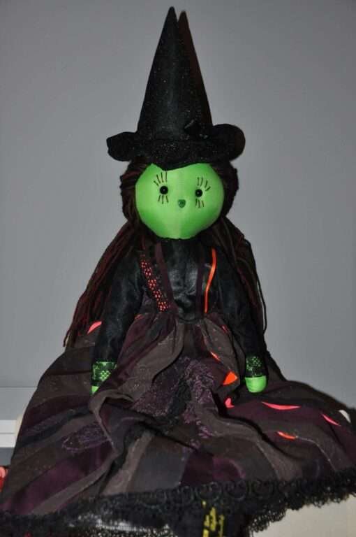 Elphaba Rag Doll by Love Ellybelly