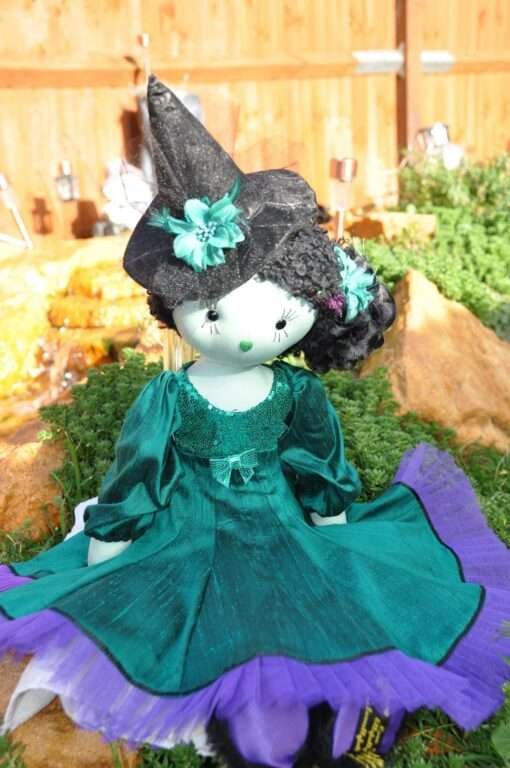 Elphie Witch Rag Doll by Love Ellybelly