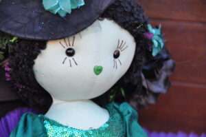 Elphie Witch Rag Doll by Love Ellybelly