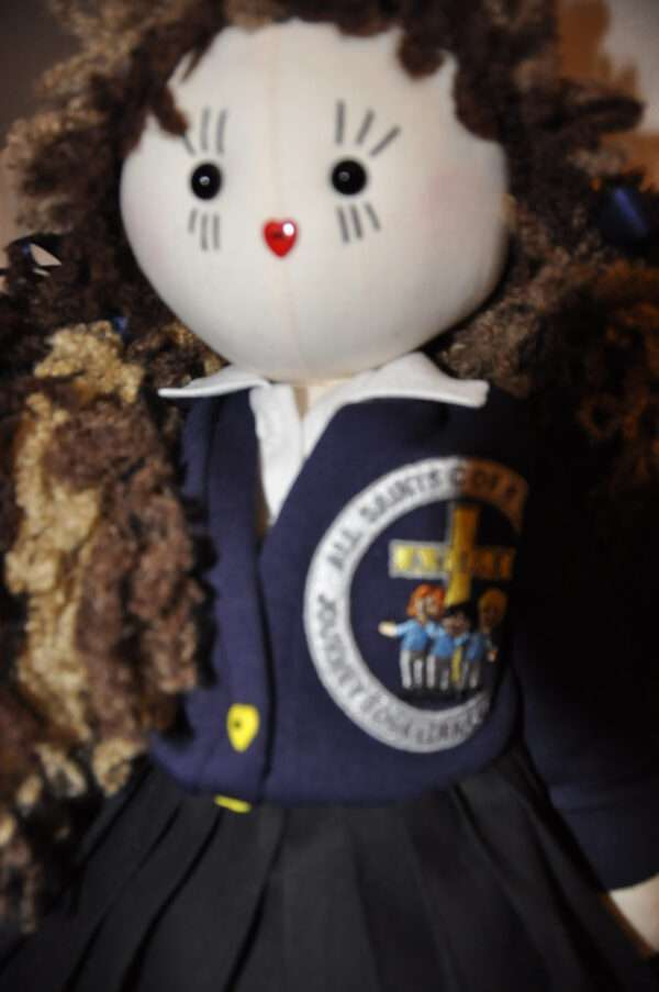 Emi-Sue School Rag Doll by Love Ellybelly