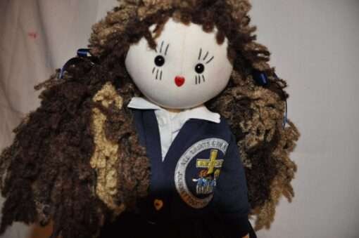 Emi-Sue School Rag Doll by Love Ellybelly