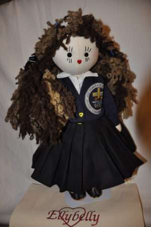 Emi-Sue School Rag Doll by Love Ellybelly
