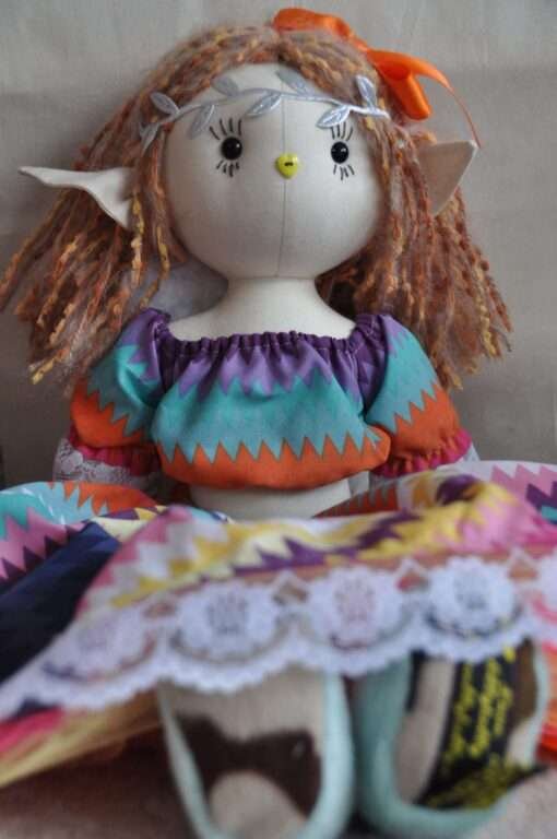 Fawn Fairy Rag Doll by Love Ellybelly