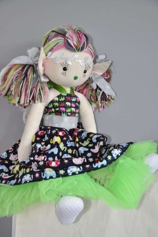 Forest Fairy Rag Doll by Love Ellybelly