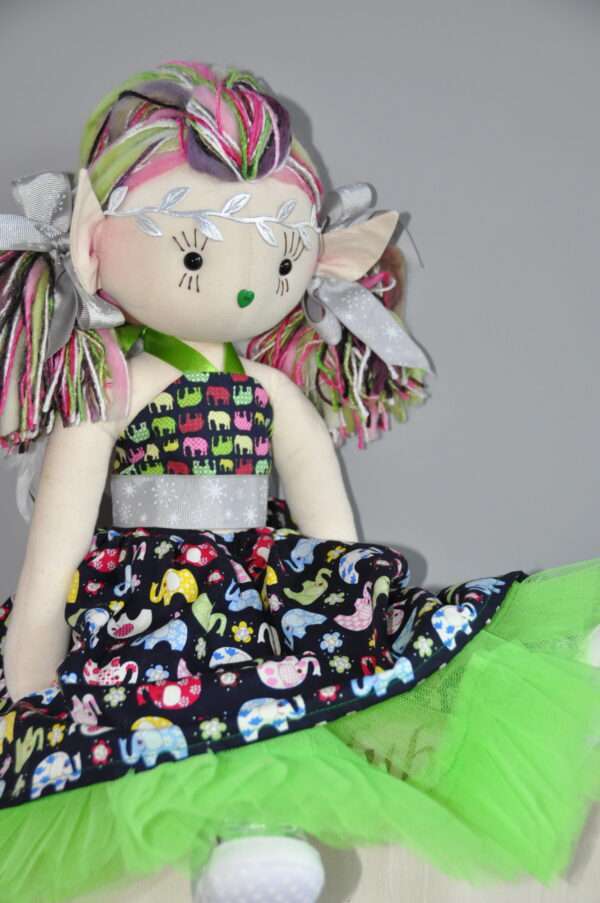 Forest Fairy Rag Doll by Love Ellybelly