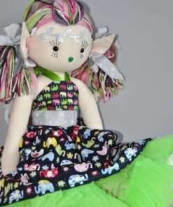 Forest Fairy Rag Doll by Love Ellybelly