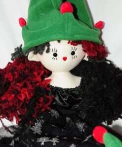 Harper Christmas Rag Doll by Love Ellybelly