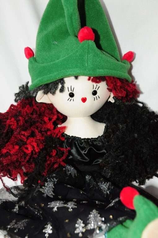 Harper Christmas Rag Doll by Love Ellybelly