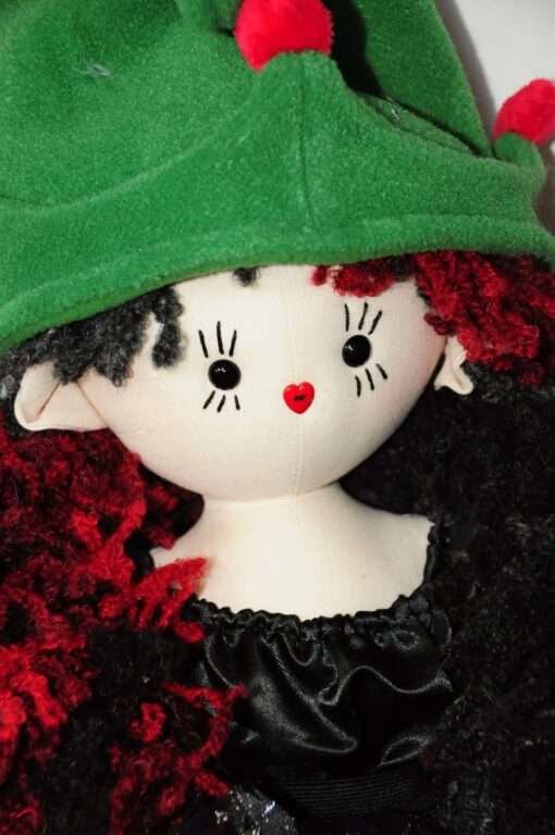 Harper Christmas Rag Doll by Love Ellybelly