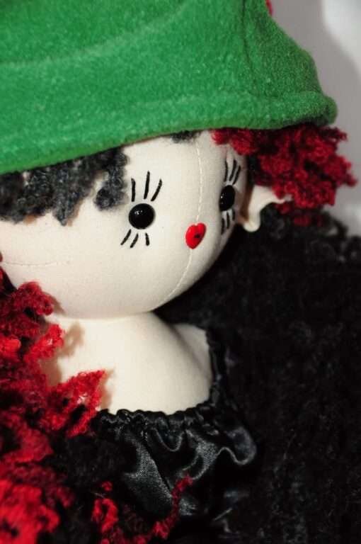 Harper Christmas Rag Doll by Love Ellybelly