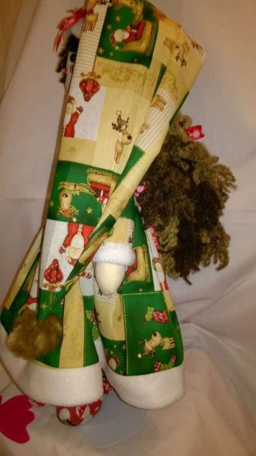 Holly Christmas Rag Doll by Love Ellybelly