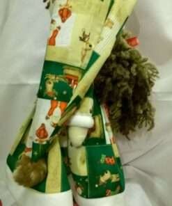 Holly Christmas Rag Doll by Love Ellybelly