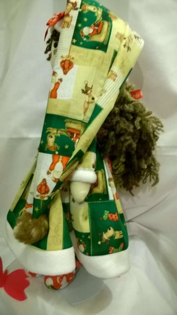 Holly Christmas Rag Doll by Love Ellybelly