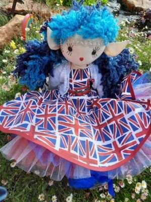 Beautiful stunning Patriotic Lilibet