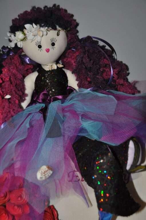 Melody Mermaid Rag Doll By LoveEllybelly