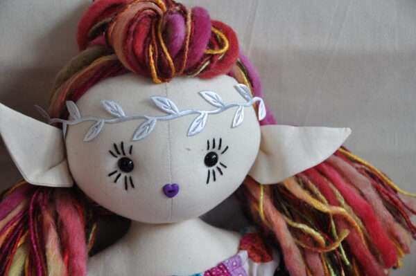 Myra Fairy Rag Doll by Love Ellybelly