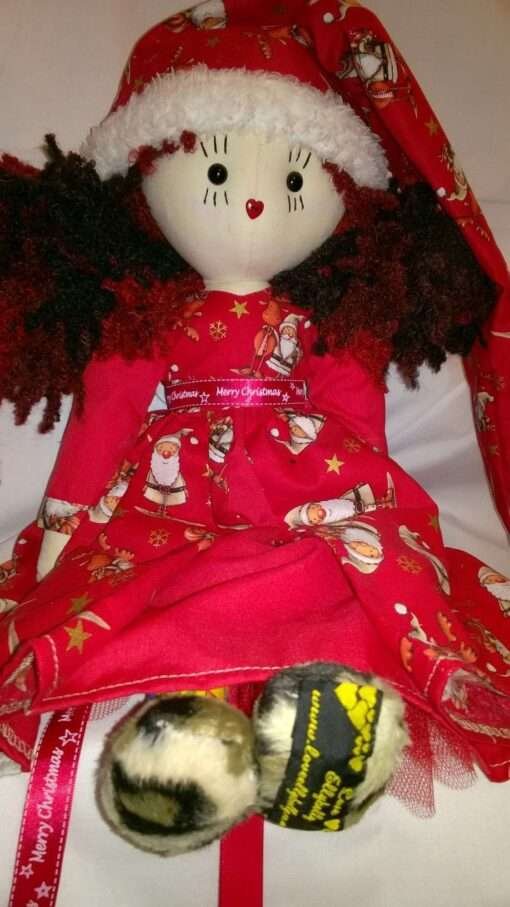 Noelle Christmas Rag Doll by Love Ellybelly