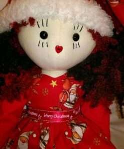 Noelle Christmas Rag Doll by Love Ellybelly