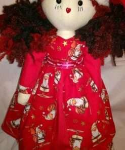 Noelle Christmas Rag Doll by Love Ellybelly