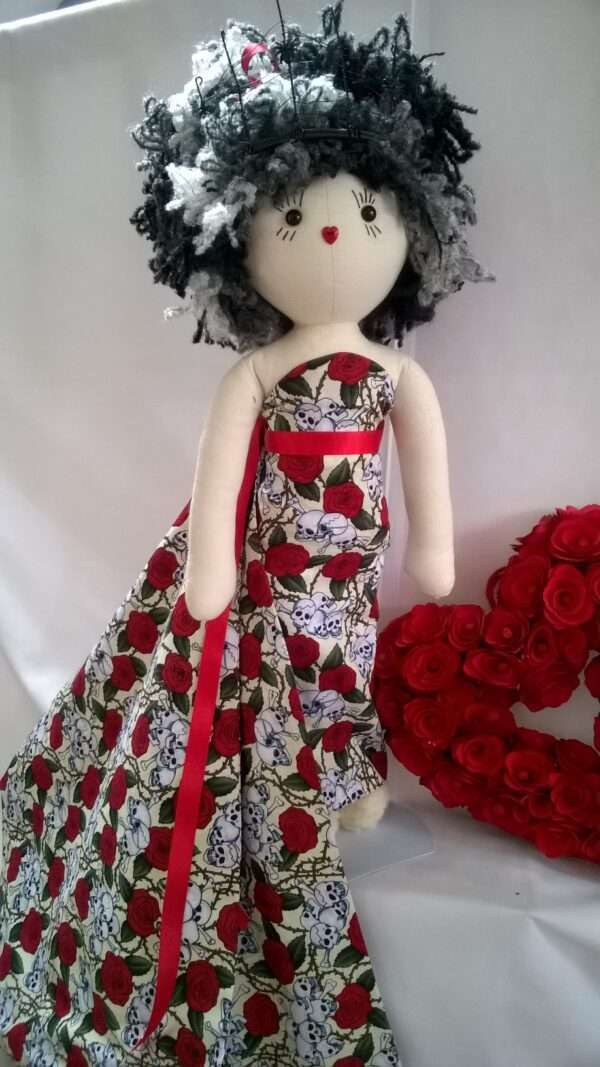 Phoenix Halloween Rag Doll by Love Ellybelly