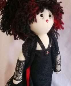 Pumpkin Halloween Rag Doll by Love Ellybelly