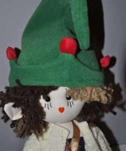 Radella Christmas Elf Rag Doll by Love Ellybelly