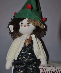 Radella Christmas Elf Rag Doll by Love Ellybelly