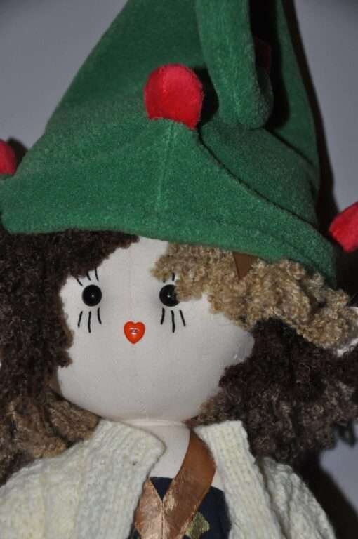 Radella Christmas Elf Rag Doll by Love Ellybelly