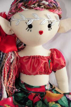 Rosie Fairy Rag Doll by Love Ellybelly
