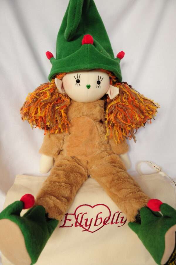 Roxie Elf Rag Doll by Love Ellybelly
