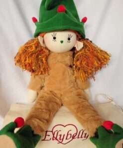 Roxie Elf Rag Doll by Love Ellybelly