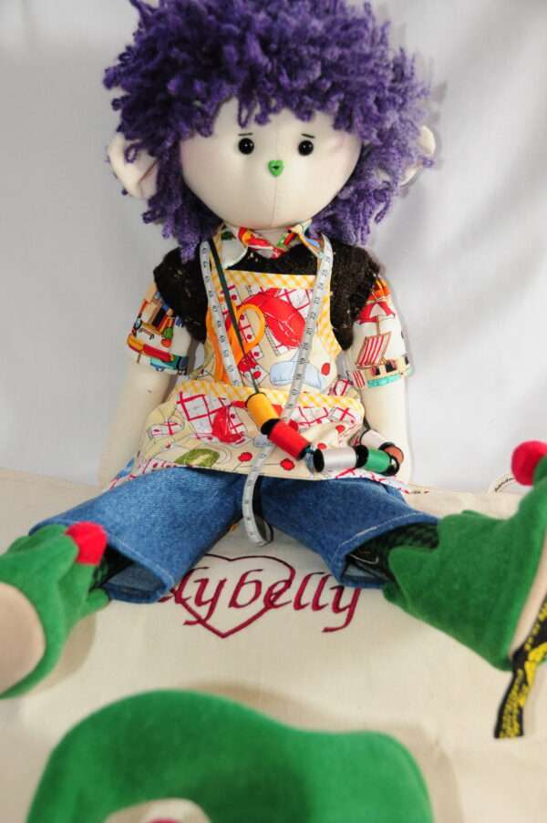Rudolf Elf Rag Doll by Love Ellybelly