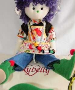 Rudolf Elf Rag Doll by Love Ellybelly