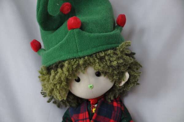 Snowie Christmas Elf Rag Doll by Love Ellybelly
