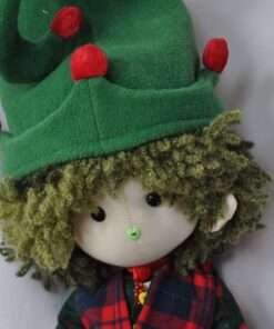 Snowie Christmas Elf Rag Doll by Love Ellybelly