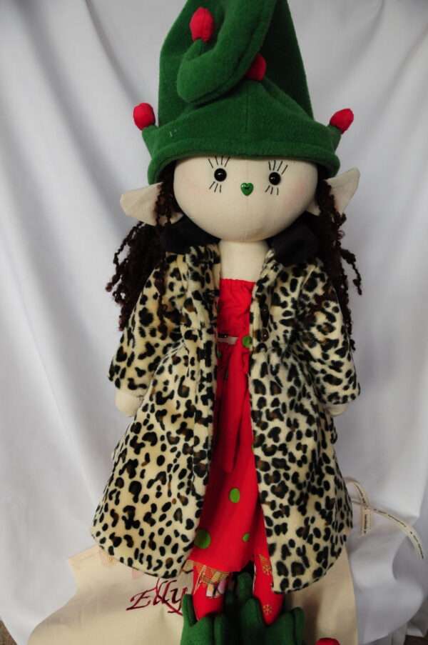 Suri Christmas Elf Rag Doll by Love Ellybelly