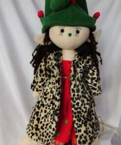 Suri Christmas Elf Rag Doll by Love Ellybelly