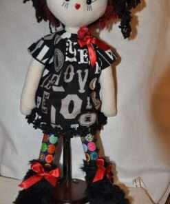 Valentine Rag Doll by Love Ellybelly