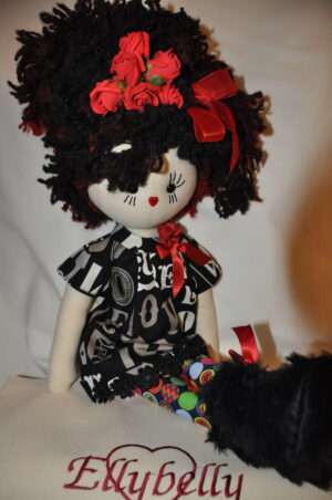 Valentine Rag Doll by Love Ellybelly