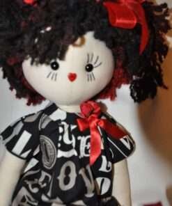 Valentine Rag Doll by Love Ellybelly