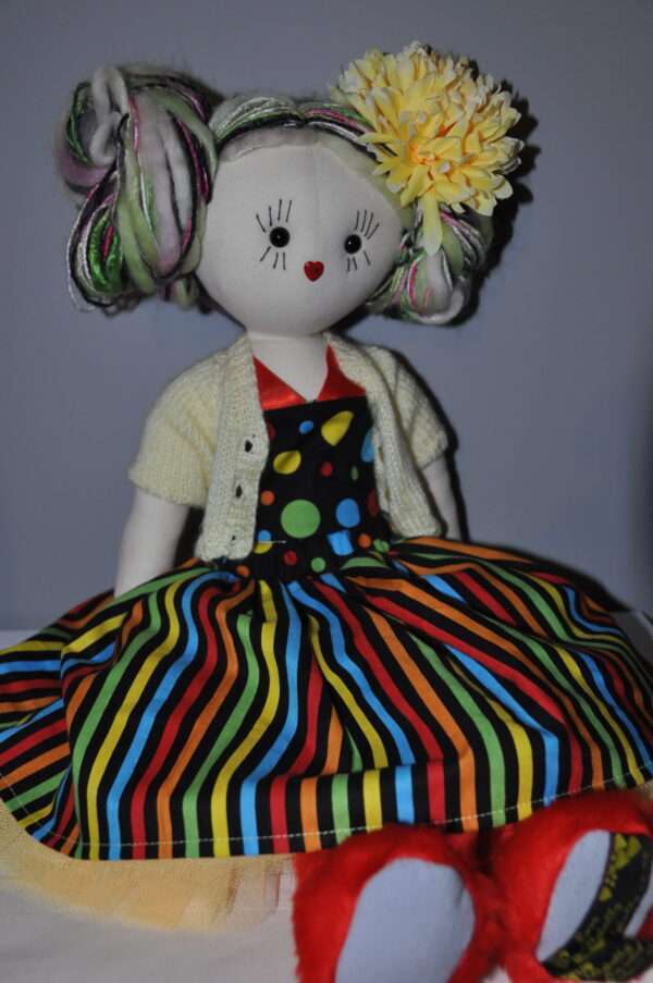 Zoe Rag Doll by Love Ellybelly