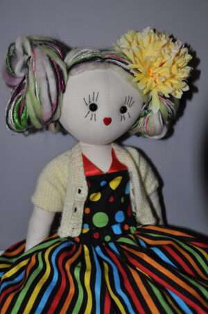 Zoe Rag Doll by Love Ellybelly