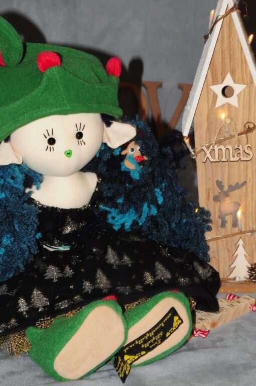 Tierra Christmas Rag Doll