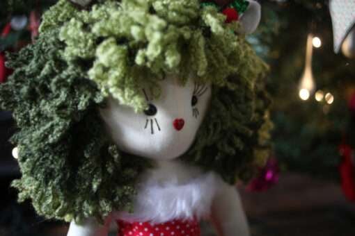 Binx Christmas Rag Doll