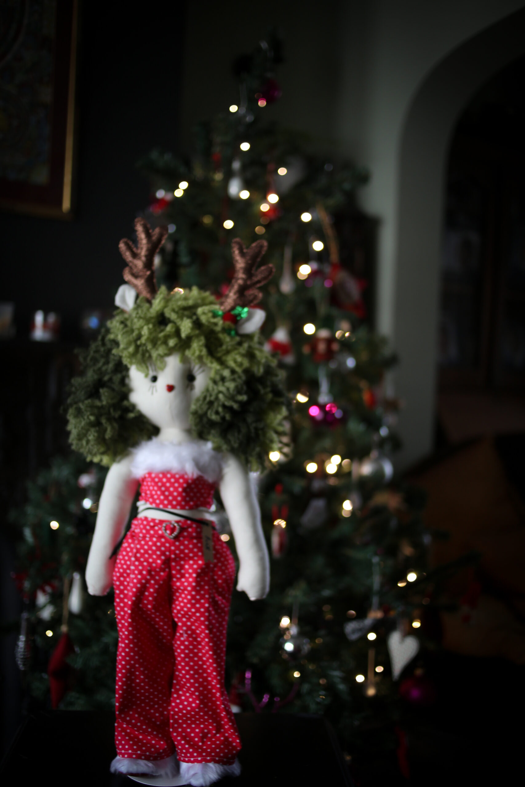 Binx Christmas Rag Doll