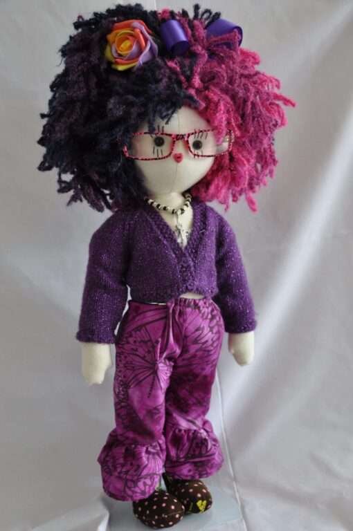 Zandra Rag Doll by Love Ellybelly