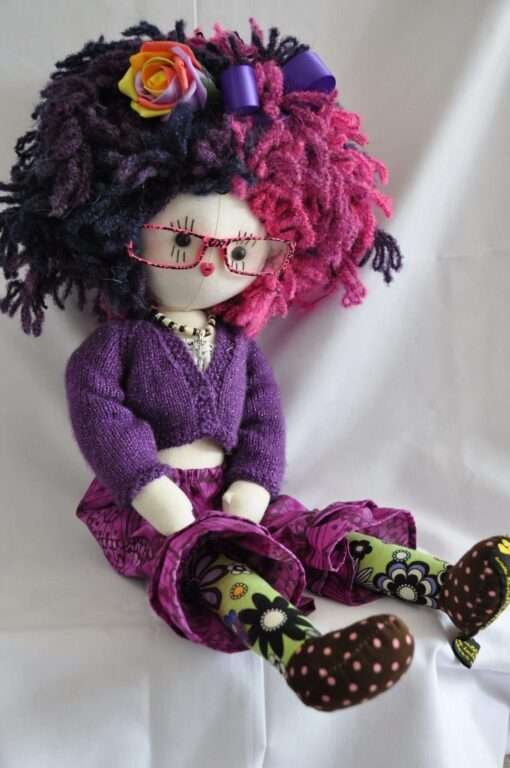 Zandra Rag Doll by Love Ellybelly